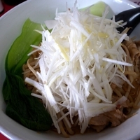 「汁なし坦々麺 800円」@塚越ラーメンの写真