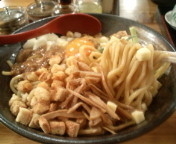 「特製まぜそば（鶏がらスープ）700円+特盛40円」@武藤製麺所の写真