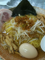 「塩ラーメン しじみダシ」@覆麺 智の写真