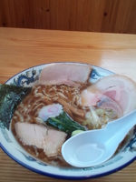 「特製中華 700円」@手打ち中華そば 白圡屋の写真