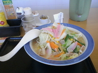 「野菜たっぷりちゃんぽん」@長崎ちゃんぽん リンガーハット 町田鶴川店の写真