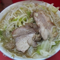 「ラーメン・野菜ニンニク 600円」@ラーメン二郎 三田本店の写真