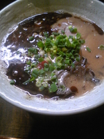 「本氣ブラック」@極濃麺家初代 一本氣の写真
