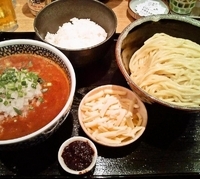 「ほん田君に教わったカリーつけ麺+チーズ+味玉+ライス」@麺屋 一燈の写真
