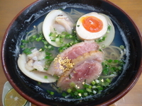 「蛤潮蕎麦 800円」@MENYA 食い味の道有楽の写真