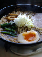 「進化系の醤油ラーメン」@らぁめん酒房 手打ちラーメン まるめしあんの写真