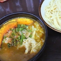 「濃厚カレーつけ麺（期間限定・昼の部10食・夜の部10食）・中盛（」@大勝軒 牛久店の写真