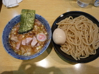 「つけめん800円+味玉100円+半チャーシュー150円」@くり山の写真