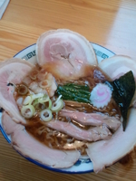 「特製 + バラチャー」@手打ち中華そば 白圡屋の写真