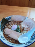 「特製 700円」@手打ち中華そば 白圡屋の写真