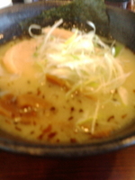 「鶏白湯塩」@九一麺 東簗瀬店の写真