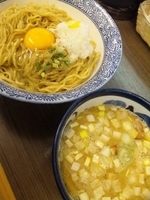 「かまたまつけそば」@頓知房の写真