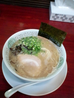 「らーめん バリカタ 650円」@博多長浜らーめん 楓神の写真