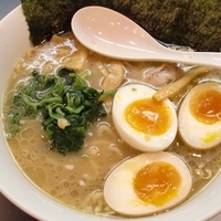 「味玉らーめん」@横浜家系らーめん 幸家 勝どき店の写真