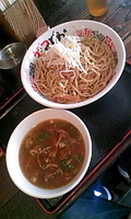 「つけ麺700円」@うだつ食堂の写真