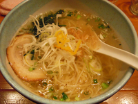 「俺流塩らーめんカタメ」@俺流塩らーめん 渋谷本店の写真