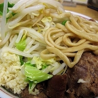 「ミニラーメン（ニンニク） 650円」@ラーメン二郎 新小金井街道店の写真