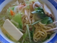 「塩バターらーめん 650円」@わらべ食堂の写真