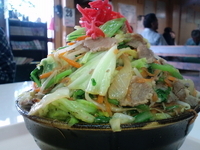 「肉そば 650円」@波布食堂の写真