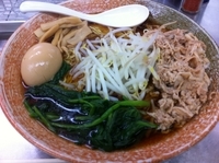 「年の瀬ラーメン（正油） （+味玉）」@覆麺 智の写真