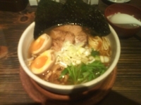 「上生粋正油そば」@秋刀魚中華そば 生粋の写真