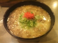 「ネギ肉ラーメン」@薩摩ラーメン ごあすの写真