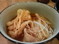 「つけ麺昆布醤油味 850円」@小麦と肉 桃の木の写真