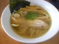 「黄金の鶏塩らぁめん」@自家製麺 えなみの写真