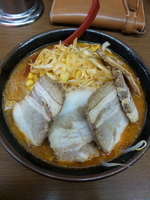 「ネギ味噌チャーシューメン【900円】」@江戸一の写真