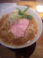 「[12/31 シークレット営業限定] 鶏かつおそば（650円）+」@豚のさんぽ 大町駅前店の写真