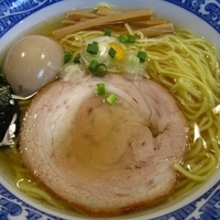 「味玉塩ラーメン800円」@ラーメン専門 くぼ田の写真