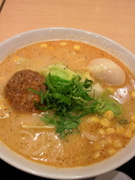 「僕の味噌ラーメン750円+味玉100円」@らあめん花月嵐 イオンモール羽生店の写真