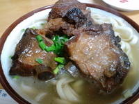 「ソーキそば 650円」@前田食堂 名護店の写真