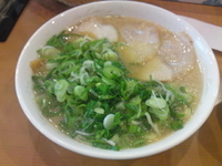 「ラーメン（ネギ増し）」@京都銀閣寺 ますたにラーメン 田町店の写真