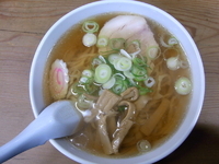 「ら～めん 醤油味 550円」@らーめん横丁の写真