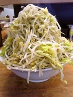 「ラーメン（小）野菜マシ」@マキシマムザラーメン 初代 極の写真