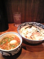 「特製魚介豚骨つけめん」@ラーメンアキラの写真