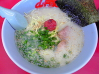 「朝ラーメン（硬め）」@ラーメン山岡家 伊勢崎宮子店の写真