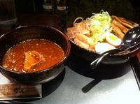 「裏竹虎つけ麺大盛り+全部のせ」@麺匠 竹虎の写真