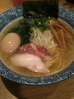 「半熟味玉（塩）芳醇香味そば」@麺屋 一燈の写真