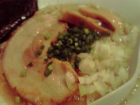 「背脂煮干らーめん ※期間限定」@音麺酒家 楽々の写真