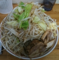「ラーメン大 野菜マシマシ」@大黒家製麺の写真