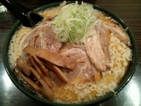 「味噌チャーシューめん 麺大盛り」@めんや 蔵の写真