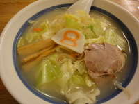 「野菜ラーメン（塩）」@8番らーめん 戸出店の写真