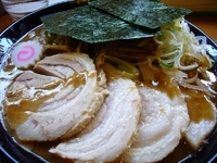 「特製中華そば（880円）+白飯（130円）」@中華蕎麦 とみ田の写真