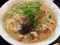 「牡蠣味噌ラーメン@880」@麺家 うえだの写真