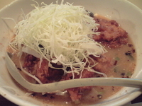 「からあげラーメン（798円）」@めの娘 大友店の写真