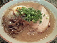 「だるまラーメン+ミニぶたまんま（920円）+替玉（TJクーポン）」@だるま大使 2号店の写真