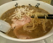 「香煎黒味噌らーめん850円」@らーめん むつみ屋 東京八重洲店の写真