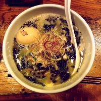 「The オイスターズ+ （マイ箸サービス味玉）」@鶏の穴の写真